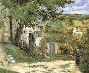 Camille Pissarro Pang Schwarz housing plan oil painting artist